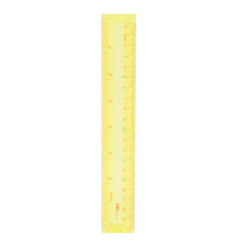 Rigla 20cm multicolora flexibila deli [3]