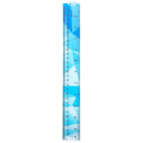 Rigla 30cm multicolora flexibila deli [1]