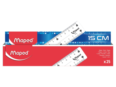 Riglă Maped Classic 15 cm dublă gradație [1]