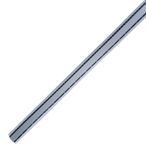 Rigla Office Cover, 100cm, aluminiu [2]