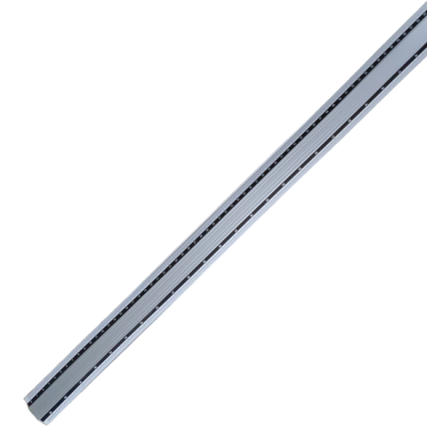 Rigla Office Cover, 100cm, aluminiu [3]