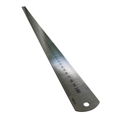 Instrumente de Geometrie: Rigle, Echere, Compasuri si Truse - Rigla Office Cover, 100cm, metal