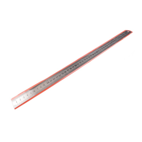 Instrumente de Geometrie: Rigle, Echere, Compasuri si Truse - Rigla Office Cover, 50cm, metal