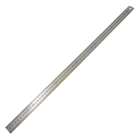 Instrumente de Geometrie: Rigle, Echere, Compasuri si Truse - Rigla Office Cover, 60cm, metal