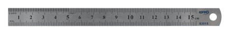 Instrumente de Geometrie: Rigle, Echere, Compasuri si Truse - Rigla otel 15cm Spree metal