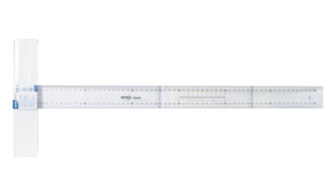 Instrumente de Geometrie: Rigle, Echere, Compasuri si Truse - Rigla tip Teu 60 cm  Spree