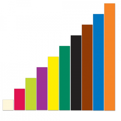 Jucării și Jocuri pentru copii - Riglete gigant Cuisenaire Rods