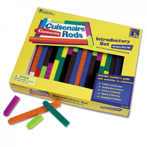 Jucării și Jocuri pentru copii - Riglete matematice interconectabile Cuisenaire