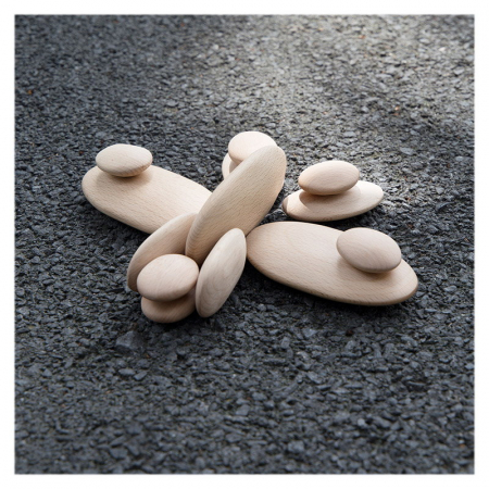 River Stones joc de stivuit cu carduri, Guidecraft, 2-9 ani [5]