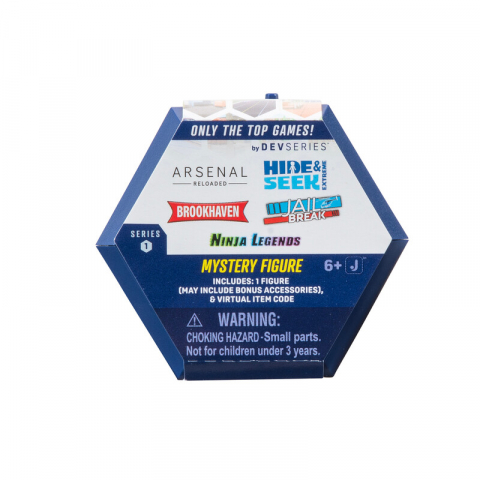 Roblox - Dev Series, Figurine colectibile surpriza, diverse modele (cod Roblox inclus) varsta 6-7 ani ,7-9 ani ,9-12 ani ,12-14 ani, Unisex [3]