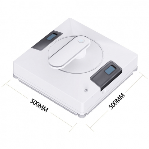 Robot curățare geamuri WiFi Tellur Smart, RWC02, 72W, două rezervoare apă, anti cădere, alb [10]