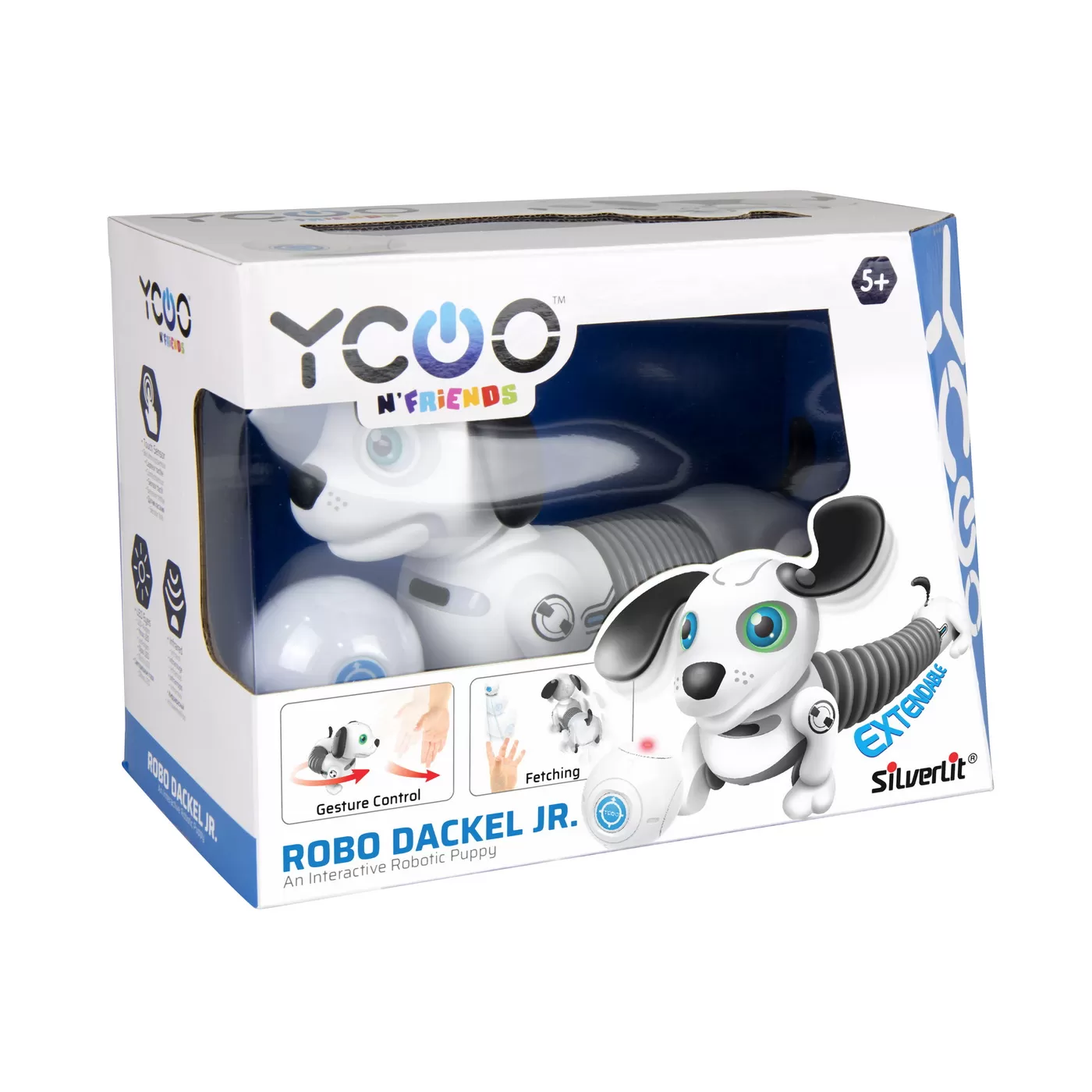 Jucării și Jocuri pentru copii - Robot electronic catel dackel junior, varsta de la 5 ani la 10 ani