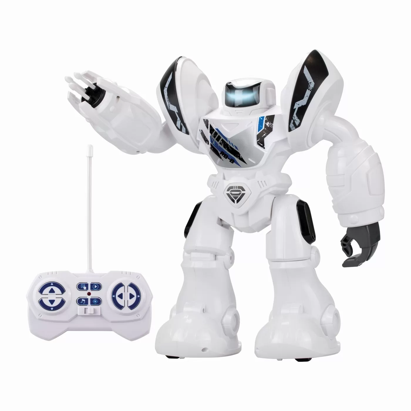 Robo Blast Alb, Robot electronic programabil, Silverlit, varsta de la 5 ani la 10 ani [1]