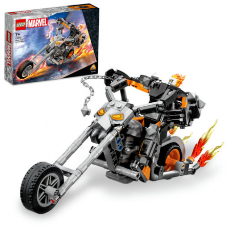 Jucării și Jocuri pentru copii - Robot si motocicleta Ghost Rider, varsta de la 7 ani la +15 ani
