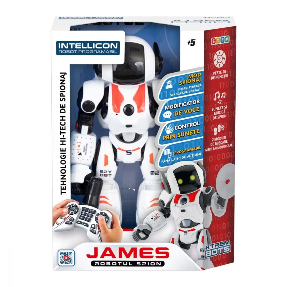 Jucării și Jocuri pentru copii - Robot spion James  Noriel 