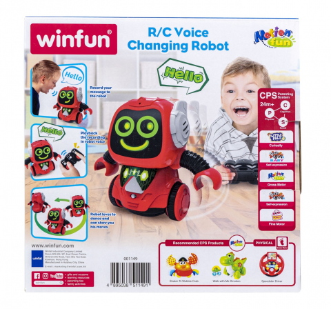 Robotel interactiv pentru bebelusi, winfun, varsta de la 2 ani la 4 ani [7]