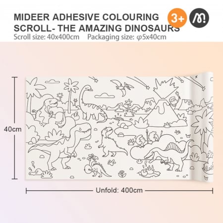 Desene de colorat in rola ⭐ Hartie de colorat 2 m lungime [8]