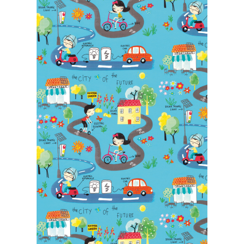 Role hartie ambalat - Bambino, 65 g/m2, 70 x 200 cm (30 role/display) varsta 6 ani+,8 ani+ [1]