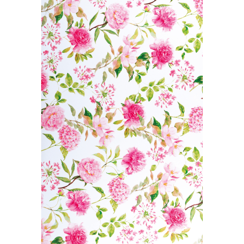 Role hartie ambalat - Flori, 65 g/m2, 70 x 200 cm (30 role/display), copii varsta 6 ani+,8 ani+ [1]