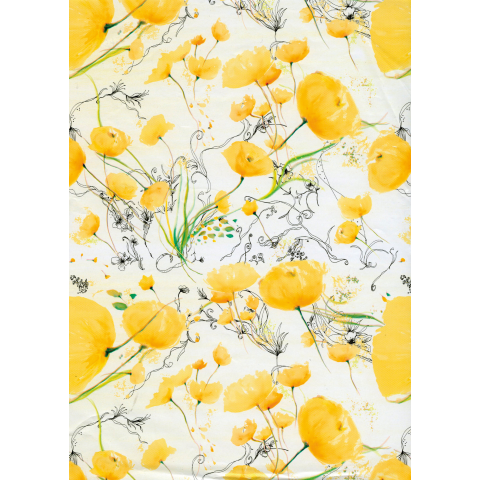 Role hartie ambalat - Flori, 65 g/m2, 70 x 200 cm (30 role/display), copii varsta 6 ani+,8 ani+ [2]