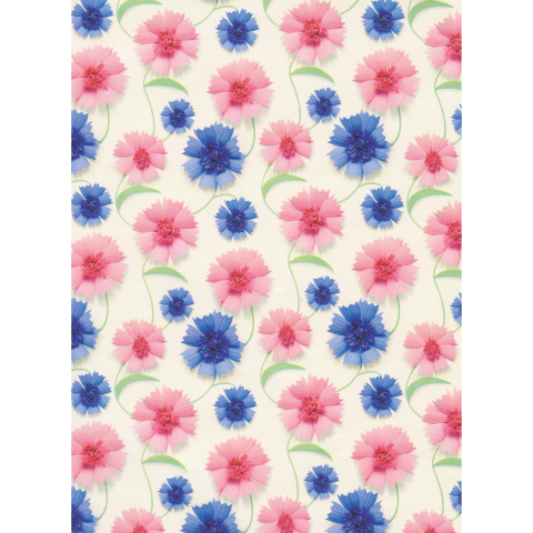 Role hartie ambalat - Flori, 65 g/m2, 70 x 200 cm (30 role/display), copii varsta 6 ani+,8 ani+ [3]