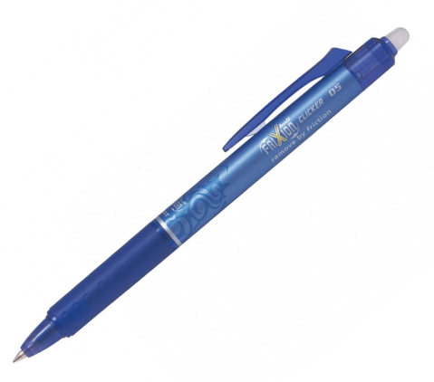 Roller 0.5mm albastru clicker frixion pilot [1]