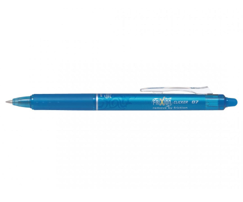 Rechizite Școlare - Roller 0.7mm albastru deschis clicker frixion pilot