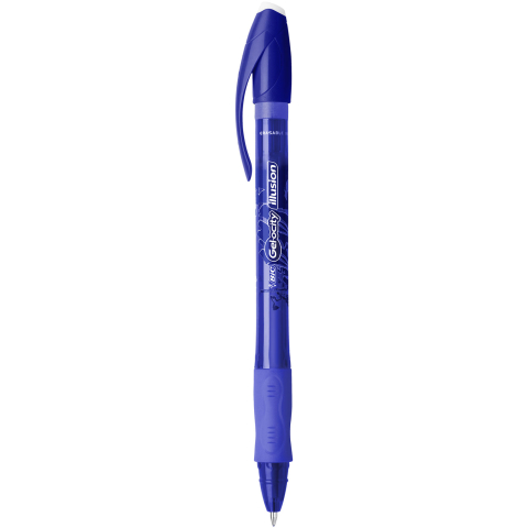 Rechizite Școlare - Roller 0.7mm albastru gel-ocity illusion bic