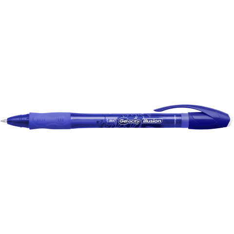 Roller 0.7mm albastru gel-ocity illusion bic [2]