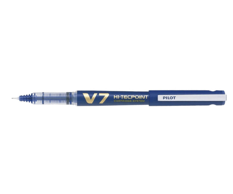 Rechizite Școlare - Roller 0.7mm v7 albastru hi-tecpoint pilot
