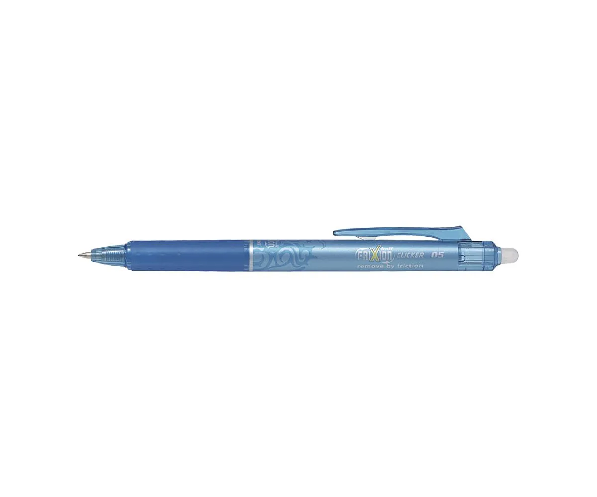 Rollere pentru Scris si Scoala - Roller 05 Frixion Clicker albastru deschisPilot