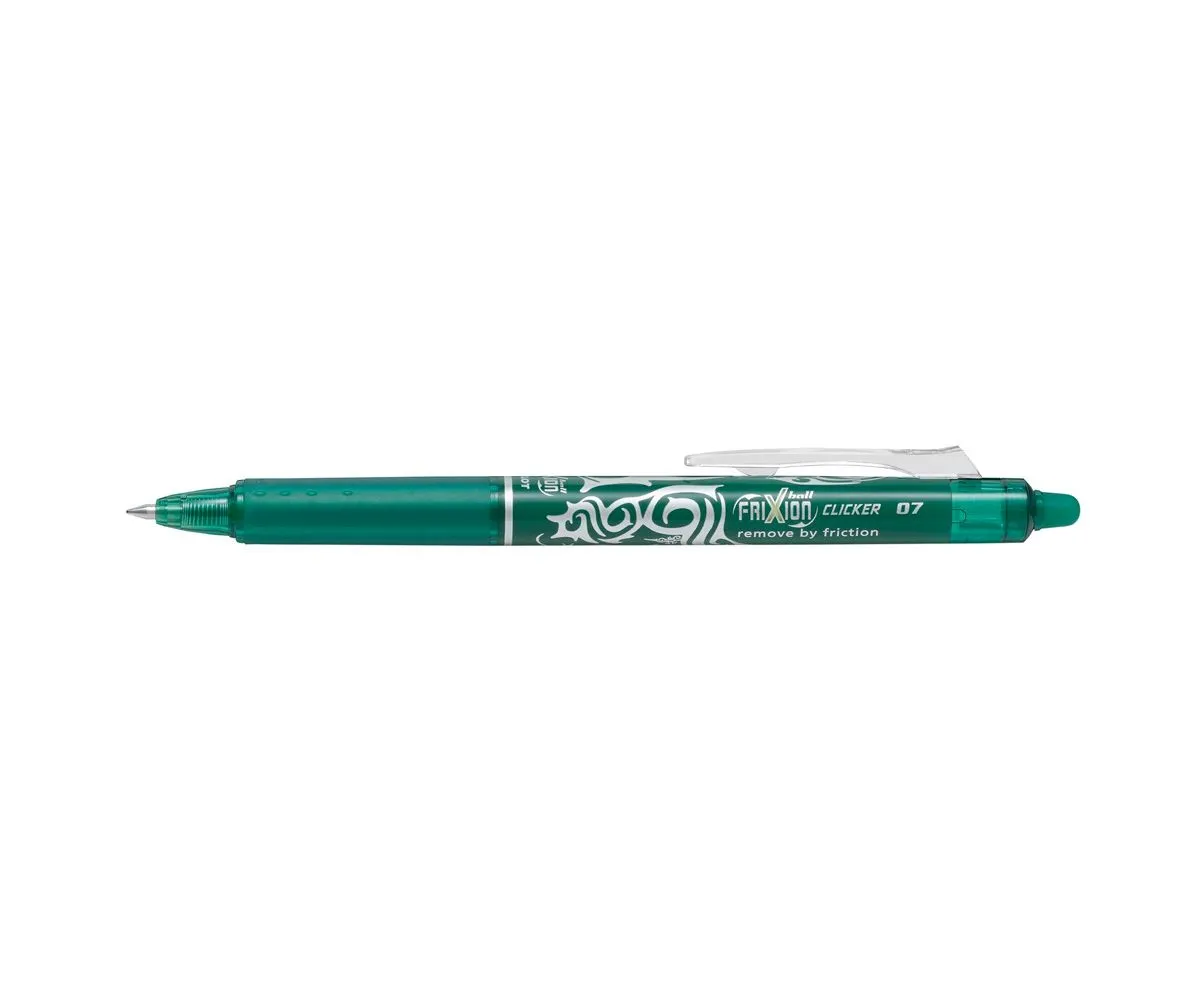 Rollere pentru Scris si Scoala - Roller 07 Frixion Clicker Verde Pilot