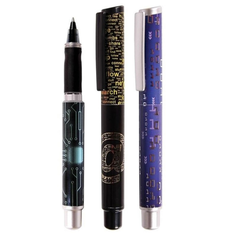 Rollere pentru Scris si Scoala - Roller Cresco GoPen 202001-G, 0.7mm, corp plastic diverse culori, model Internet