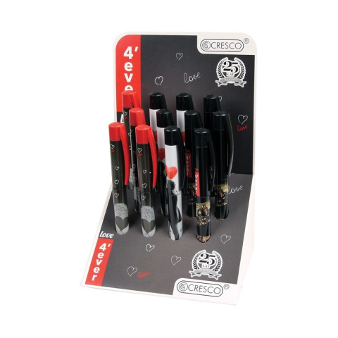 Roller Cresco Love 4Ever E280093-R, 0.7mm, corp plastic diverse culori [4]