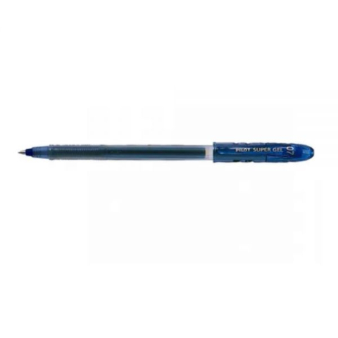 Rechizite Școlare - Roller cu gel albastru 0.7mm supergel pilot