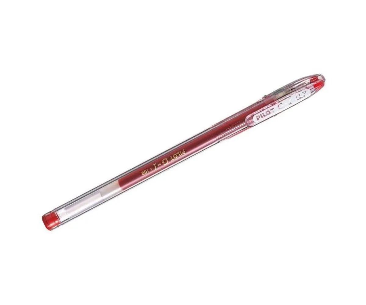 Rollere pentru Scris si Scoala - Roller cu gel G1 07 Rosu Pilot