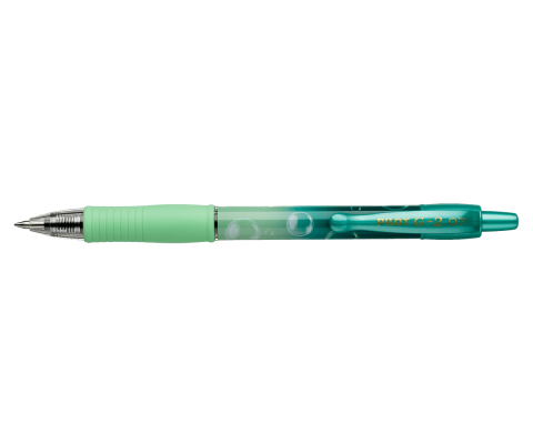 Rollere pentru Scris si Scoala - Roller cu gel G2 Bubble Verde scriere albastra  Pilot