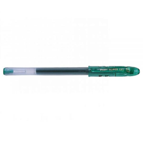 Rechizite Școlare - Roller cu gel verde 0.7mm supergel pilot