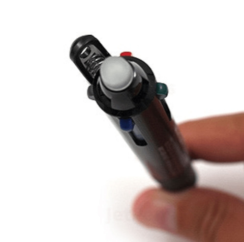 Roller cu mecanism 4 culori 0.5mm negru frixion pilot [3]
