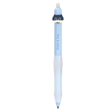 Rechizite Școlare - Roller erasable 0.5mm albastru 0.5mm pisici deli