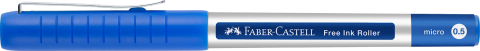 Roller free ink 0.5mm albastru faber-castell [2]