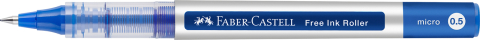 Roller free ink 0.5mm albastru faber-castell [1]
