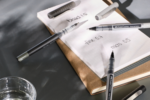Roller free ink 0.5mm negru faber-castell [3]