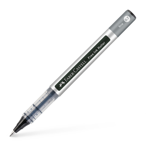 Rechizite Școlare - Roller free ink 0.7mm negru faber-castell