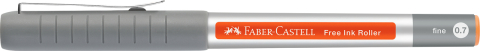 Roller free ink 0.7mm portocaliu faber-castell [2]