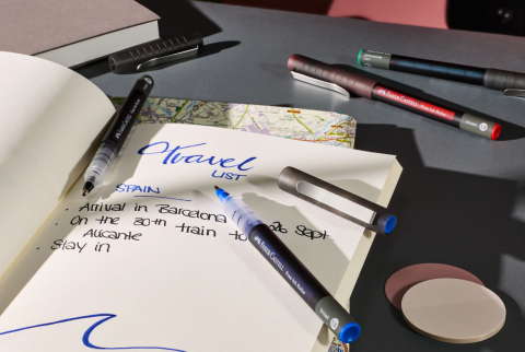 Roller free ink 1.5mm albastru faber-castell [3]