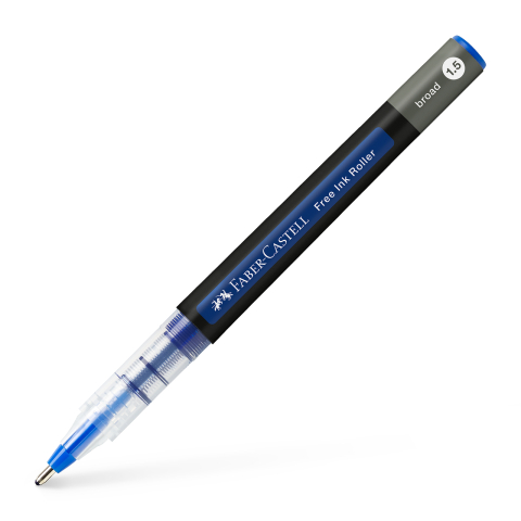 Rechizite Școlare - Roller free ink 1.5mm albastru faber-castell