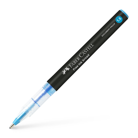 Rechizite Școlare - Roller free ink 1.5mm bleu faber-castell