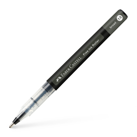 Rechizite Școlare - Roller free ink 1.5mm negru faber-castell
