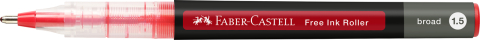 Roller free ink 1.5mm rosu faber-castell [1]